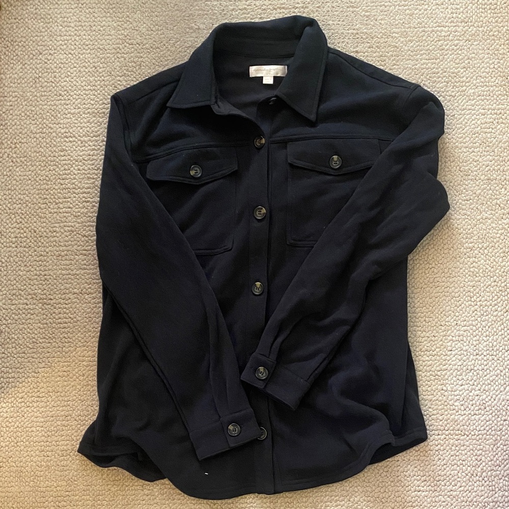 Black Button-Up Shirt